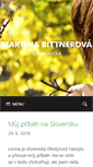 Mobile Screenshot of martinabittnerova.cz
